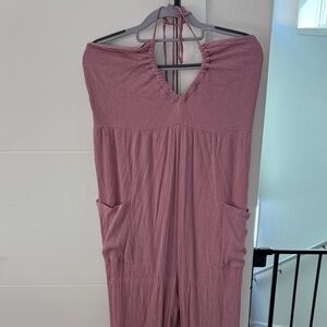Pink Lily Mauve Jumpsuit